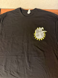 American Apparel Snot Men’s XL Black Cotton Graphic Print Crew Neck Short Sleeve T-Shirt
